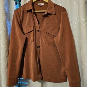 Cable and Gauge sport orange button down (M)